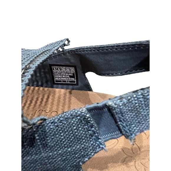 Skechers Navy Brie Dawdle Sandals Size 9 - Picture 7 of 8